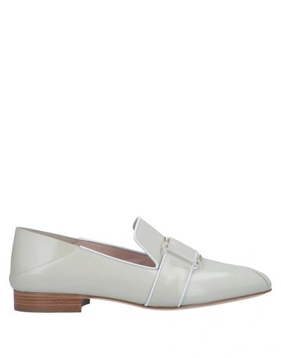 Pollini Loafers In Light Grey