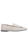 Sergio Rossi Loafers In Ivory