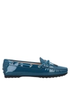 Tod's Loafers In Deep Jade