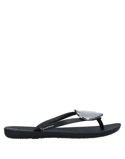 Ipanema Flip Flops In Black