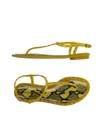 Roberto Cavalli Flip Flops In Yellow