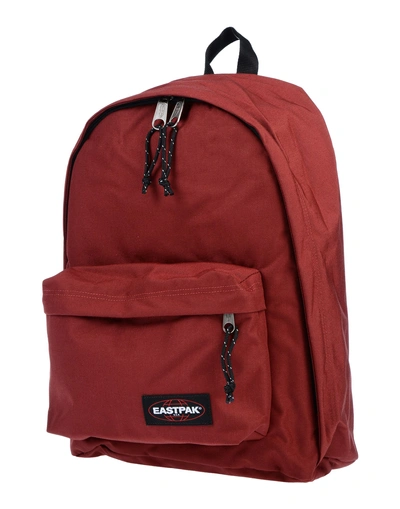 Eastpak Backpack & Fanny Pack In Maroon