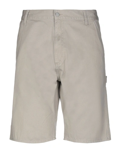 Carhartt Man Shorts & Bermuda Shorts Beige Size 30 Cotton In Beige