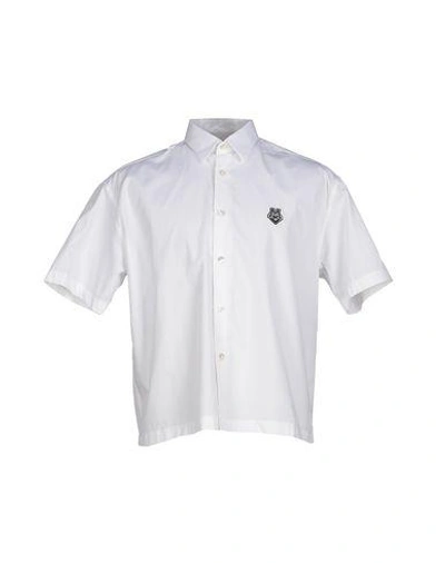Love Moschino Solid Color Shirt In White