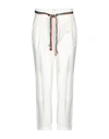 Atos Lombardini Casual Pants In White