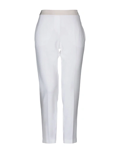 Pinko Casual Pants In Ivory