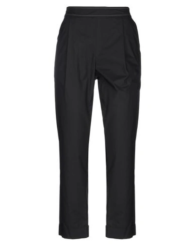 Semicouture Casual Pants In Black