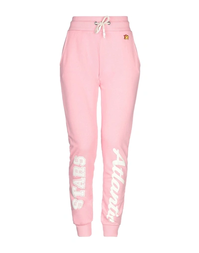 Atlantic Stars Casual Pants In Pink