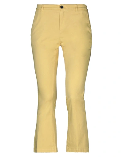 Department Five Pants In Yellow