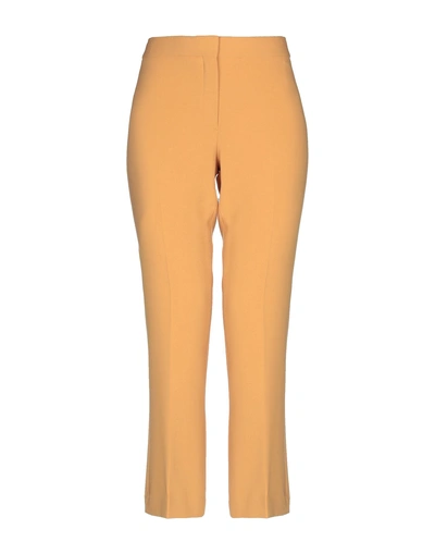 Theory Casual Pants In Orange
