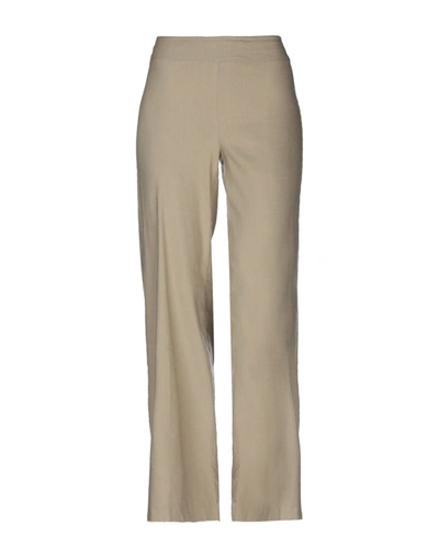 Avenue Montaigne Camel Peggy Pant In Grey