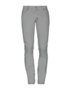 Jeckerson 5-pocket Trousers In Stretch Textured Cotton With Zip With Slim Fit In Grey