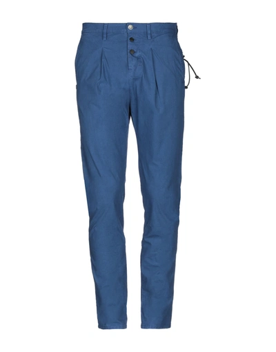 Daniele Alessandrini Casual Pants In Blue