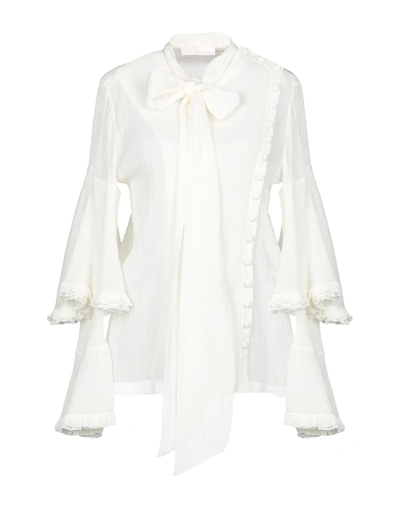 Chloé Shirts In Ivory