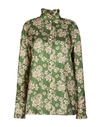 The Gigi Floral Shirts & Blouses In Green