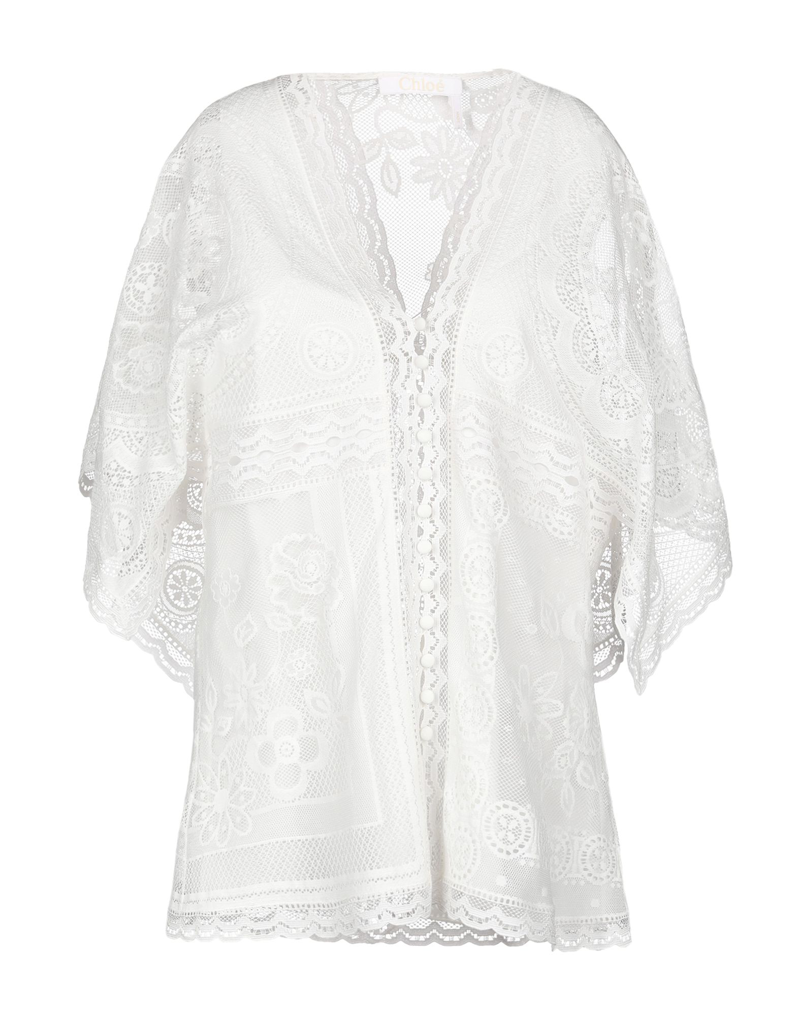 ChloÉ Lace Shirts & Blouses In White | ModeSens