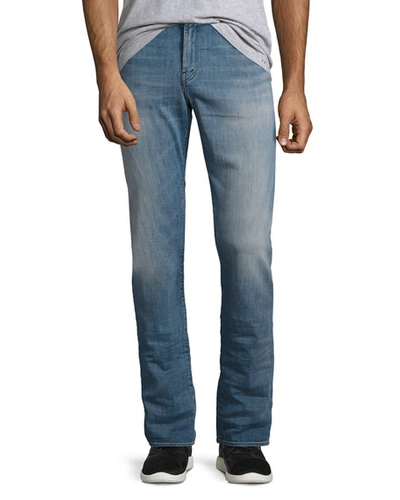 J Brand Kane Straight-fit Jeans, Hubble (blue) In Mantaray