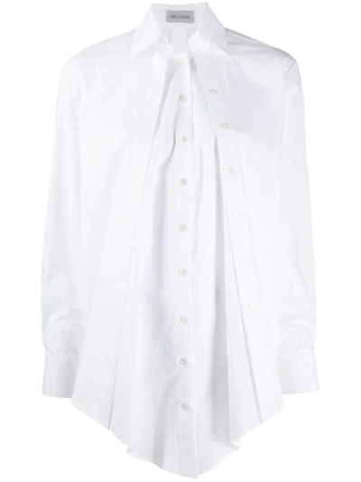 Balossa Solid Colour Shirts & Blouses In White
