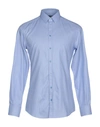 Dolce & Gabbana Shirts In Sky Blue