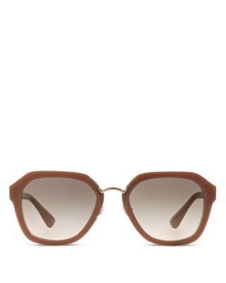 prada round catwalk sunglasses