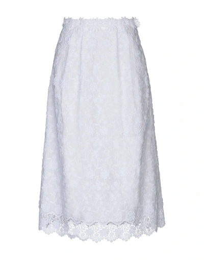 Piccione•piccione Piccione. Piccione Midi Skirts In White