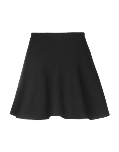 Sandro Knee Length Skirt In Black