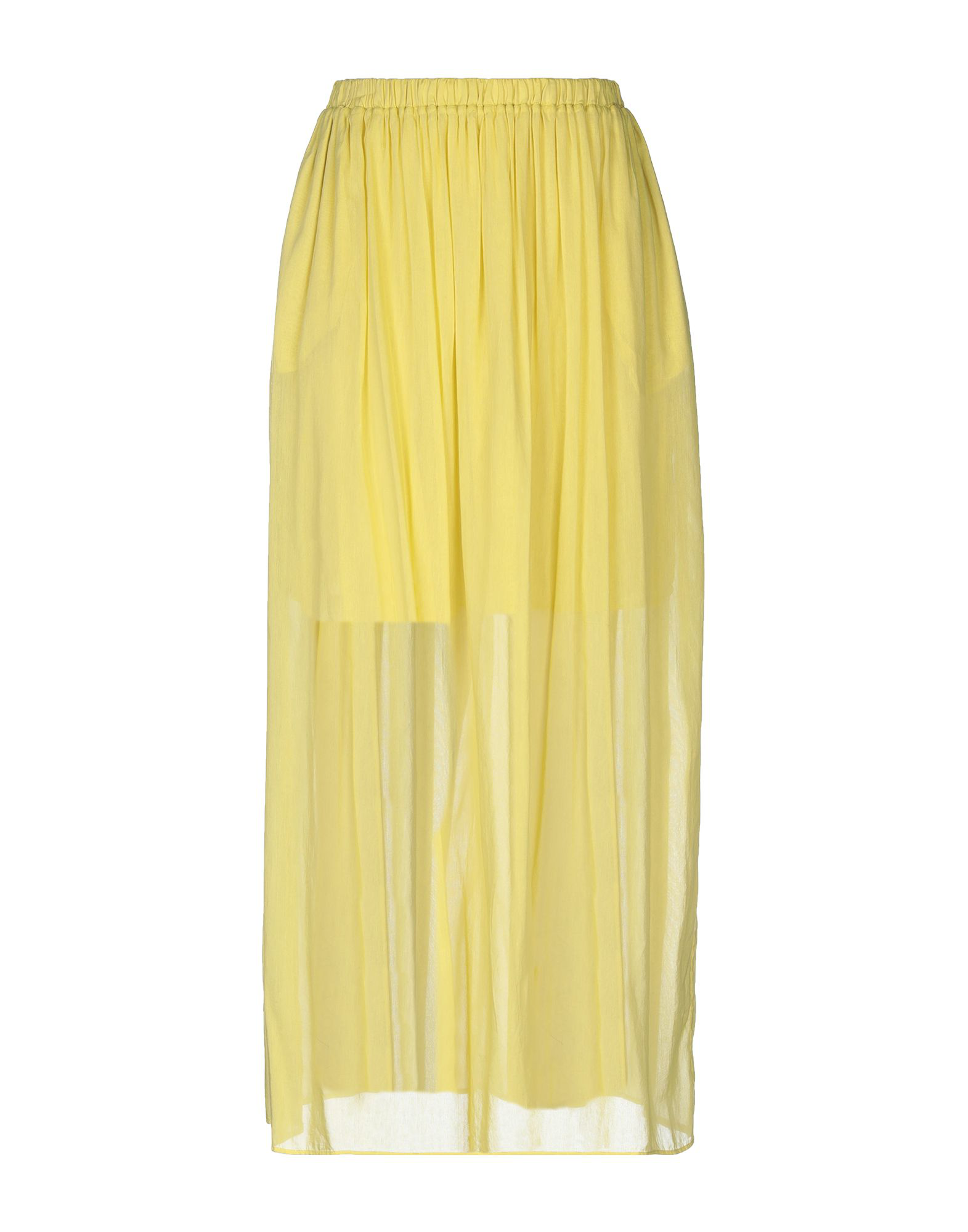 Semicouture Maxi Skirts In Yellow | ModeSens