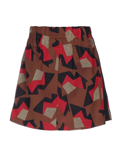 Marni Mini Skirt In Brown