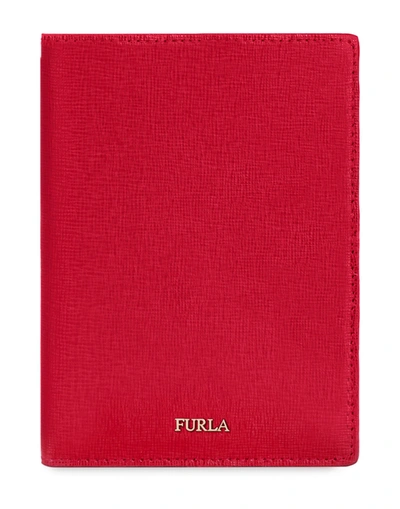 Furla Document Holder In Red