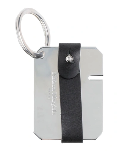 Maison Margiela Key Ring In Black