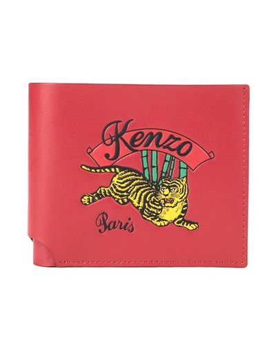 Kenzo Wallet In Red