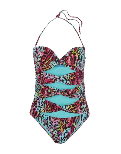 Matthew Williamson One-piece Swimsuits In Fuchsia