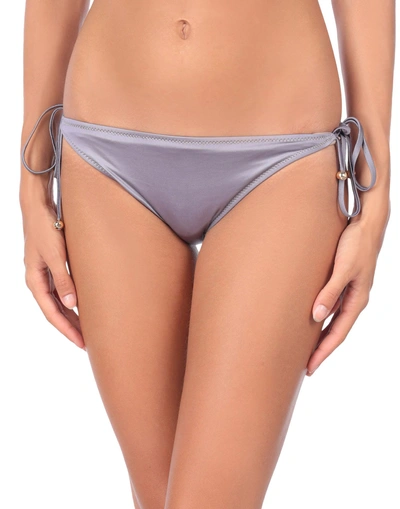Roberto Cavalli Beachwear Bikini Bottoms In Light Purple