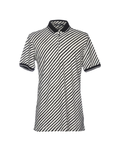 Dolce & Gabbana Polo Shirts In White