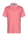 Michael Kors Polo Shirt In Pastel Pink