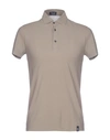 Drumohr Polo Shirt In Khaki