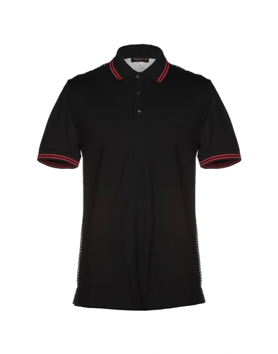 Roberto Cavalli Gym Polo Shirt In Black