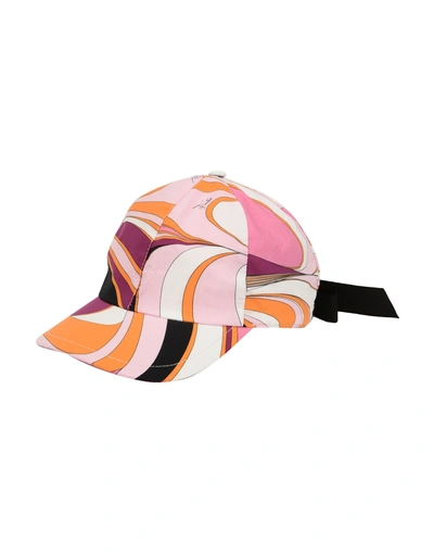 Emilio Pucci Hat In Pink | ModeSens