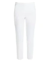 Theory Eco Crunch Slim Ankle Pants In White