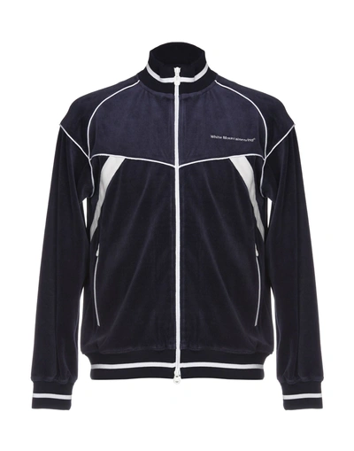 White Mountaineering Sweatshirt In Blue