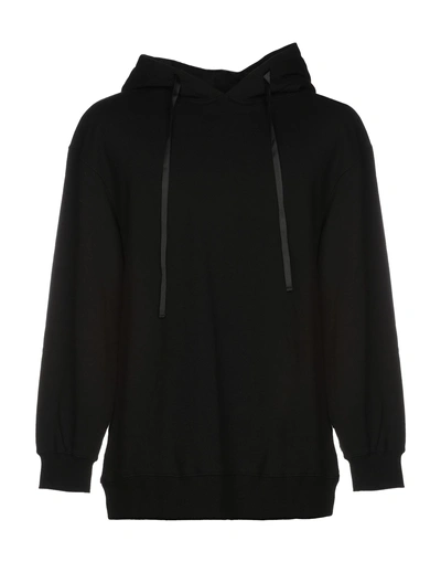 D.gnak By Kang.d Hooded Sweatshirt In Black