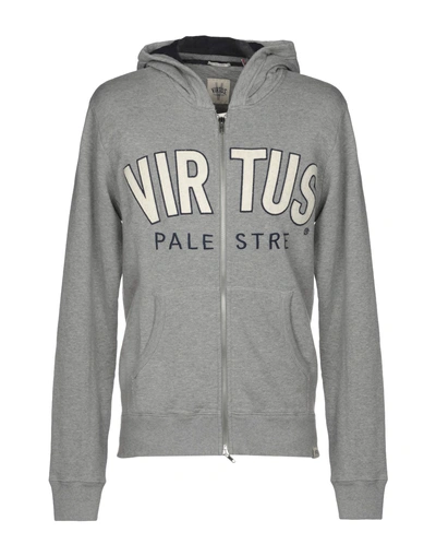 Virtus Palestre Hooded Sweatshirt In Grey