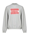 Ben Taverniti Unravel Project Man Sweatshirt Light Grey Size Xs Cotton, Viscose, Polyurethane, Polye