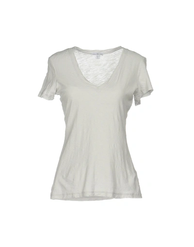 James Perse T-shirt In Grey