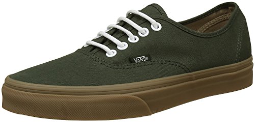 vans unisex authentic solid canvas skateboard sneakers