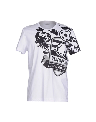 Bikkembergs T-shirts In White