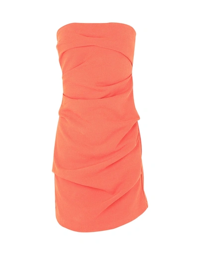 Bec & Bridge Short Dress In Orange