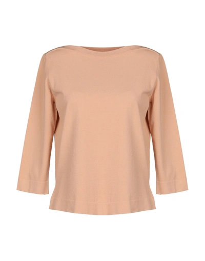 Roberto Collina Sweaters In Pale Pink