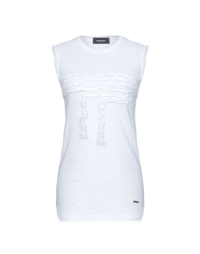Dsquared2 T-shirts In White