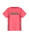 Marc Jacobs T-shirts In Coral